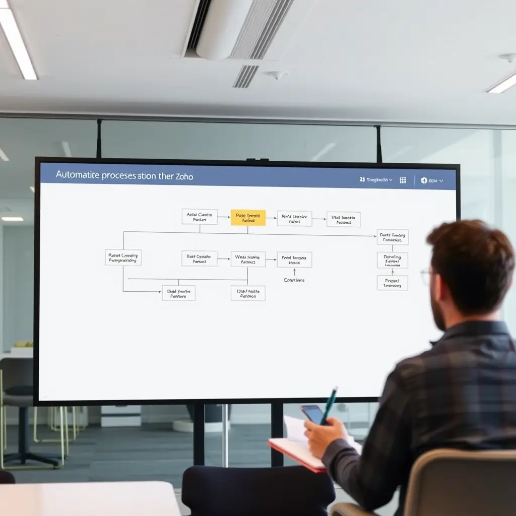 Automating Tasks in Zoho