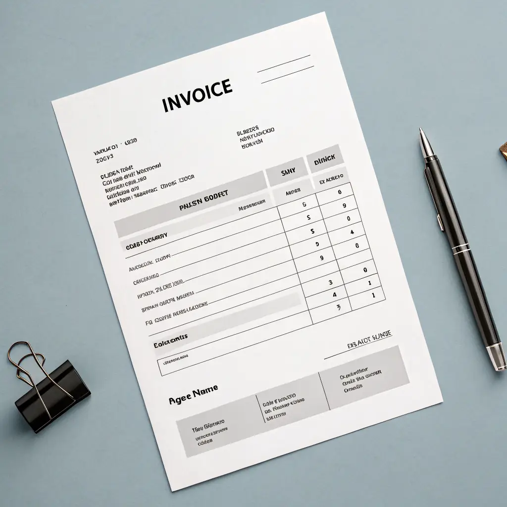 Invoice Template for Zoho